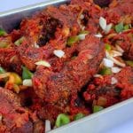 Fish in Tomato/ Pepper Mix