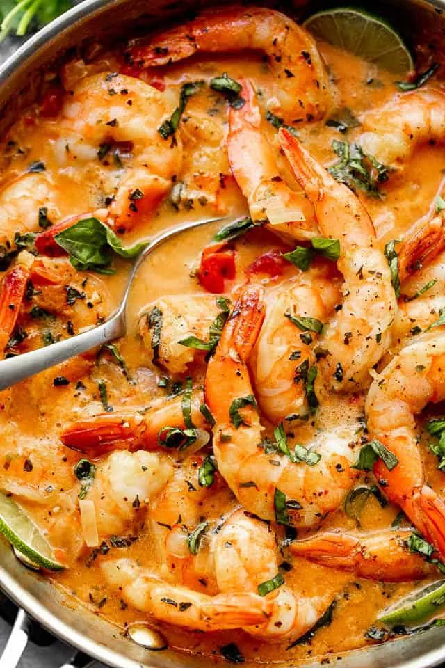 Prawns in Coconut Milk